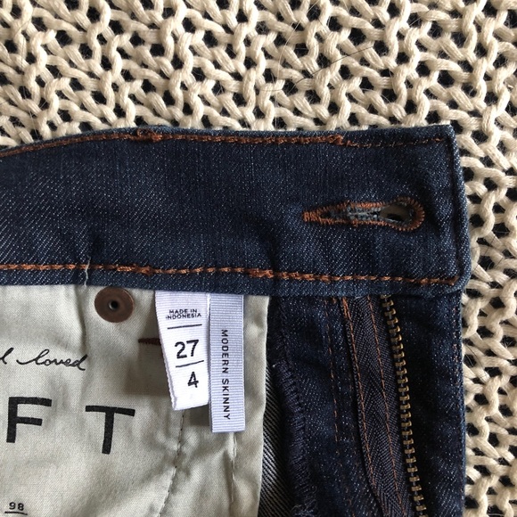 Loft skinny jeans, NWOT, size 27 - Picture 4 of 4
